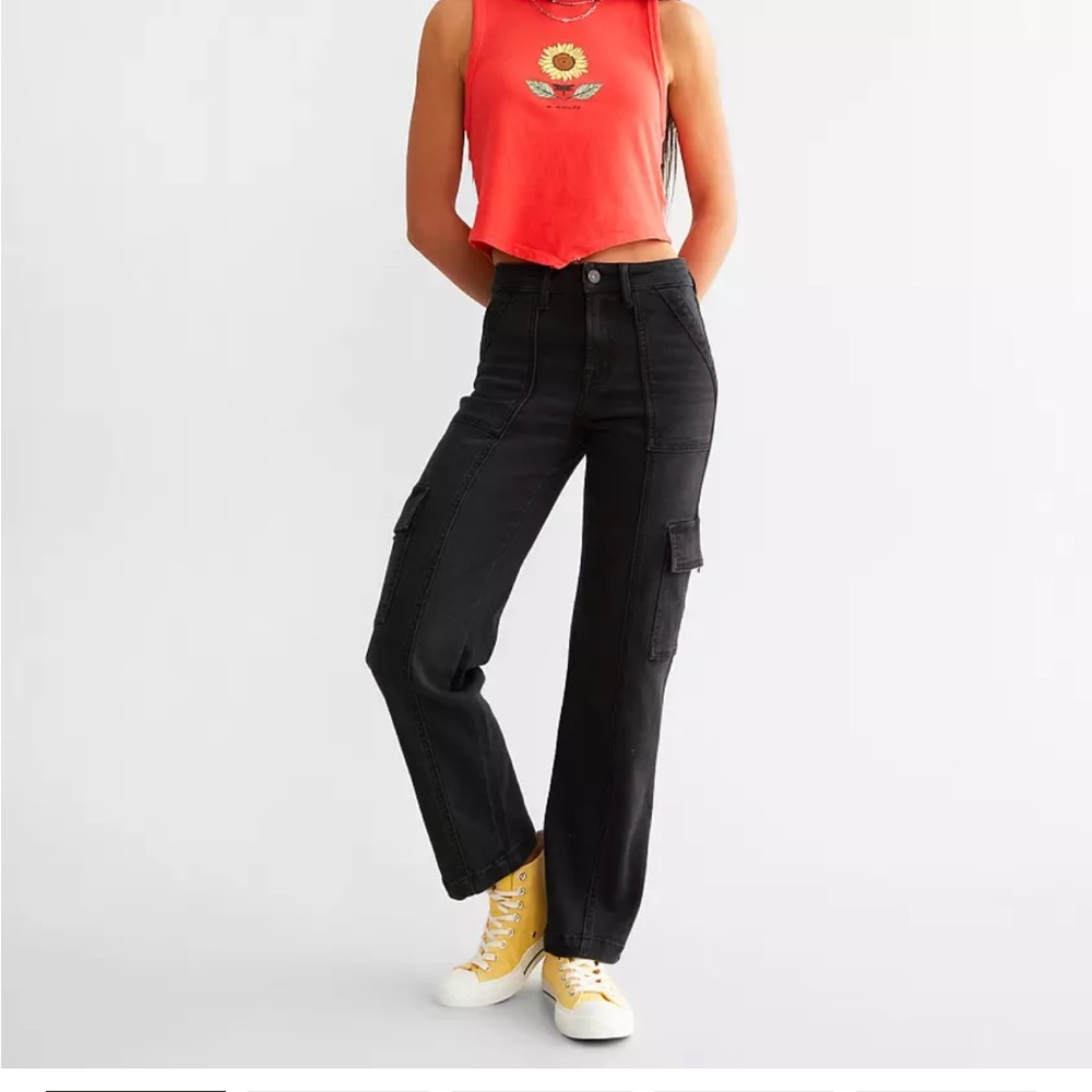 Women's Classic Black Wide Leg Pants